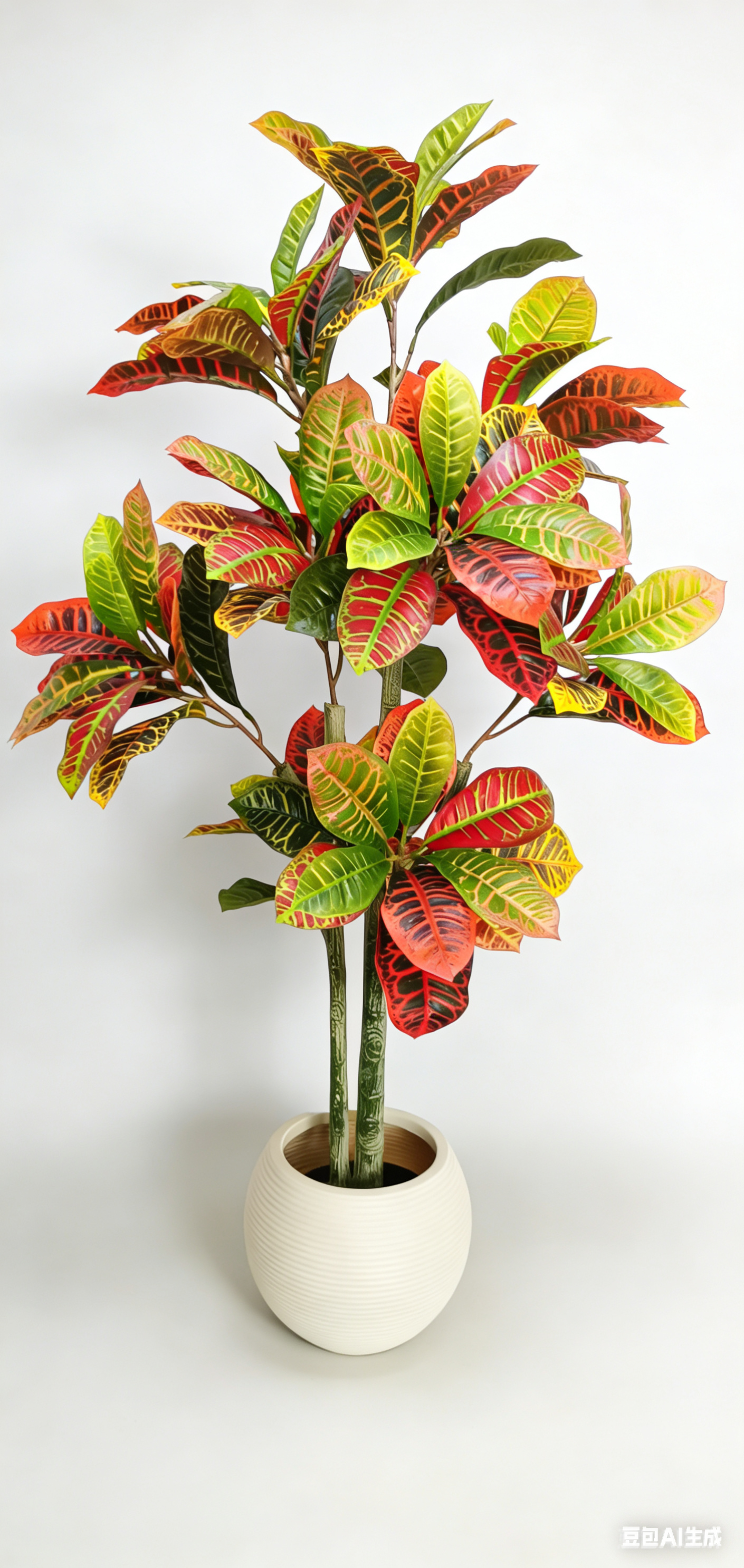 artificial croton tree