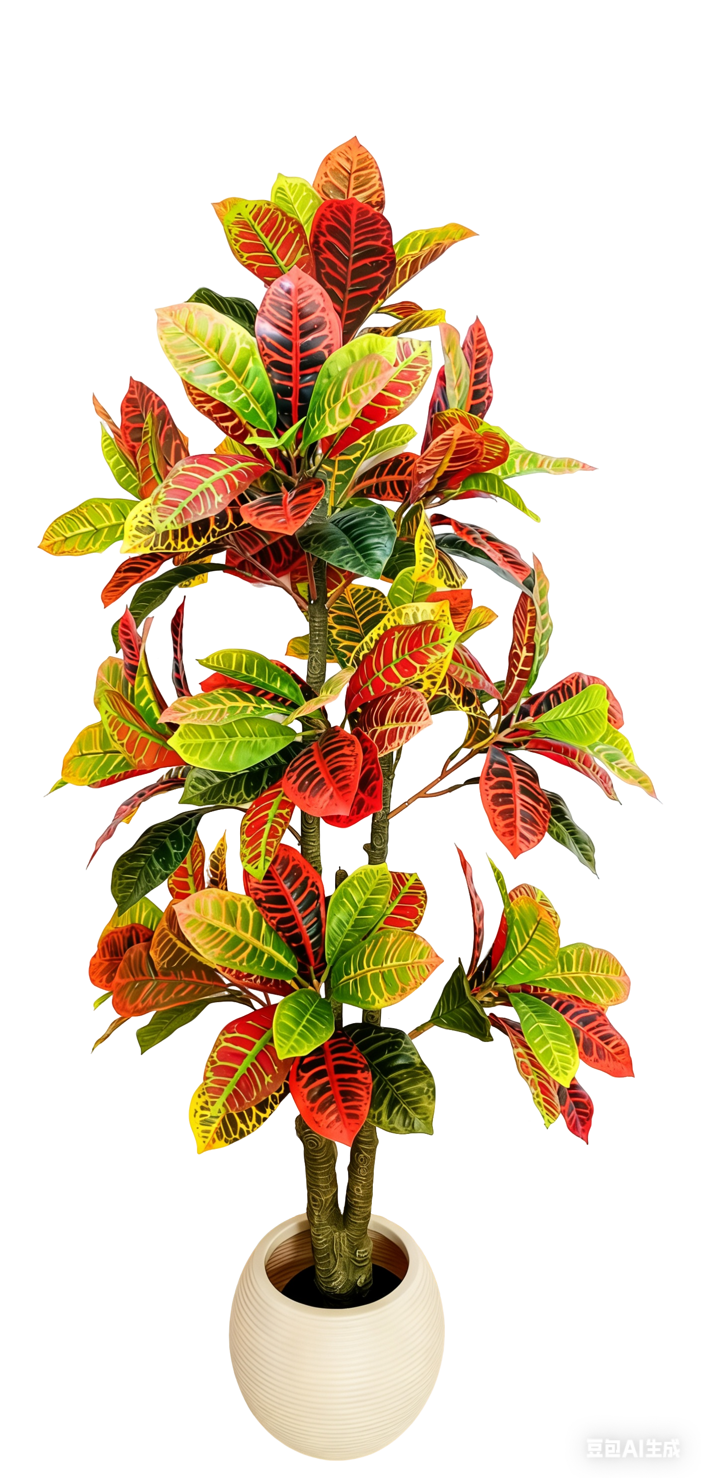 artificial croton tree