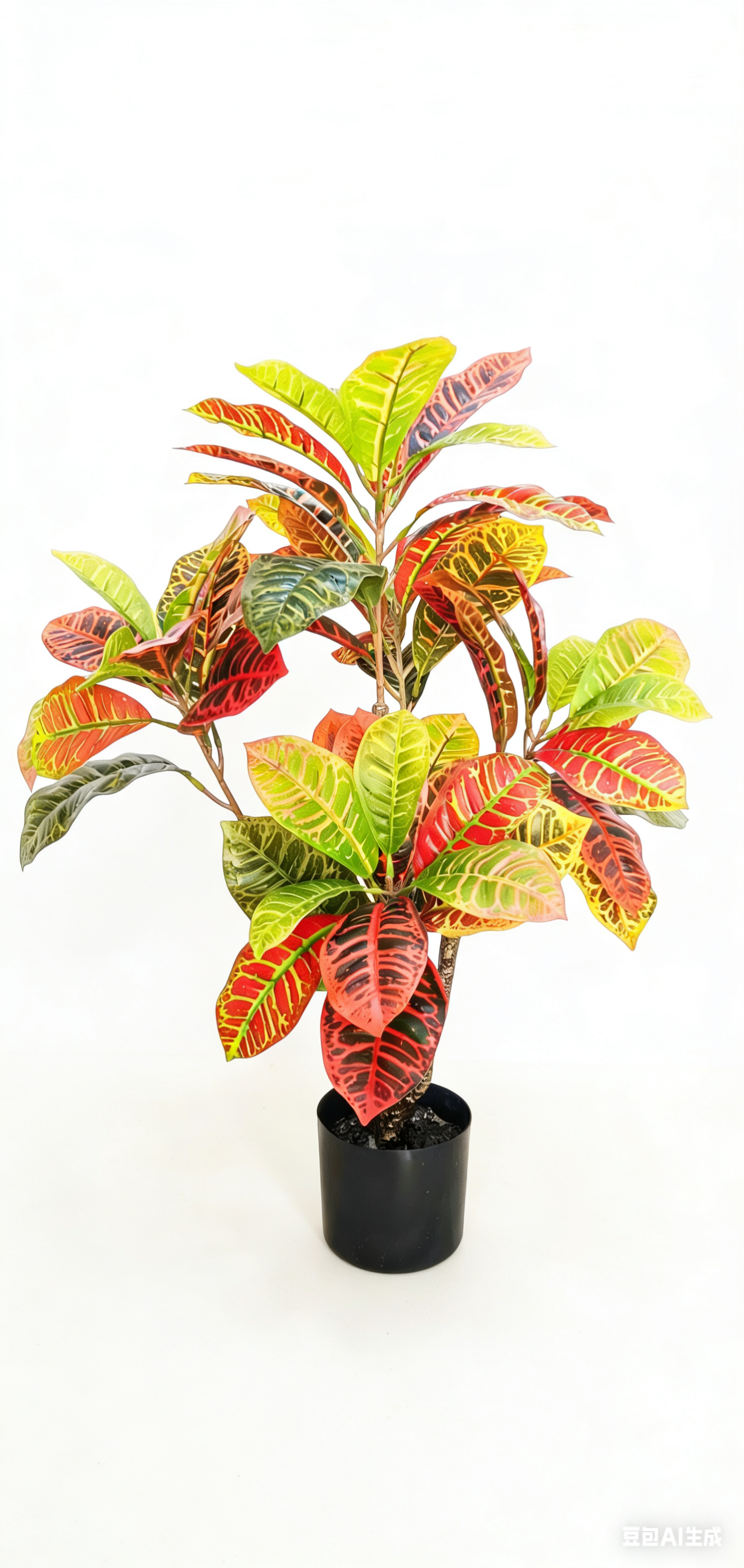 artificial croton trees