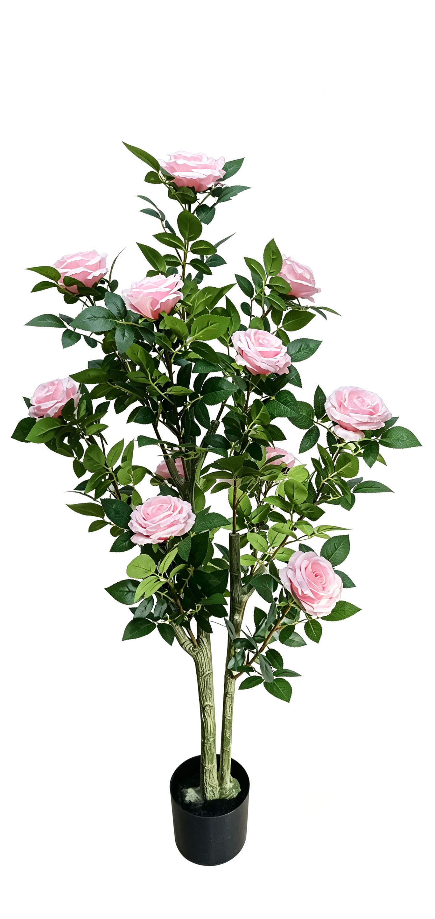 tall artificial rose tree
