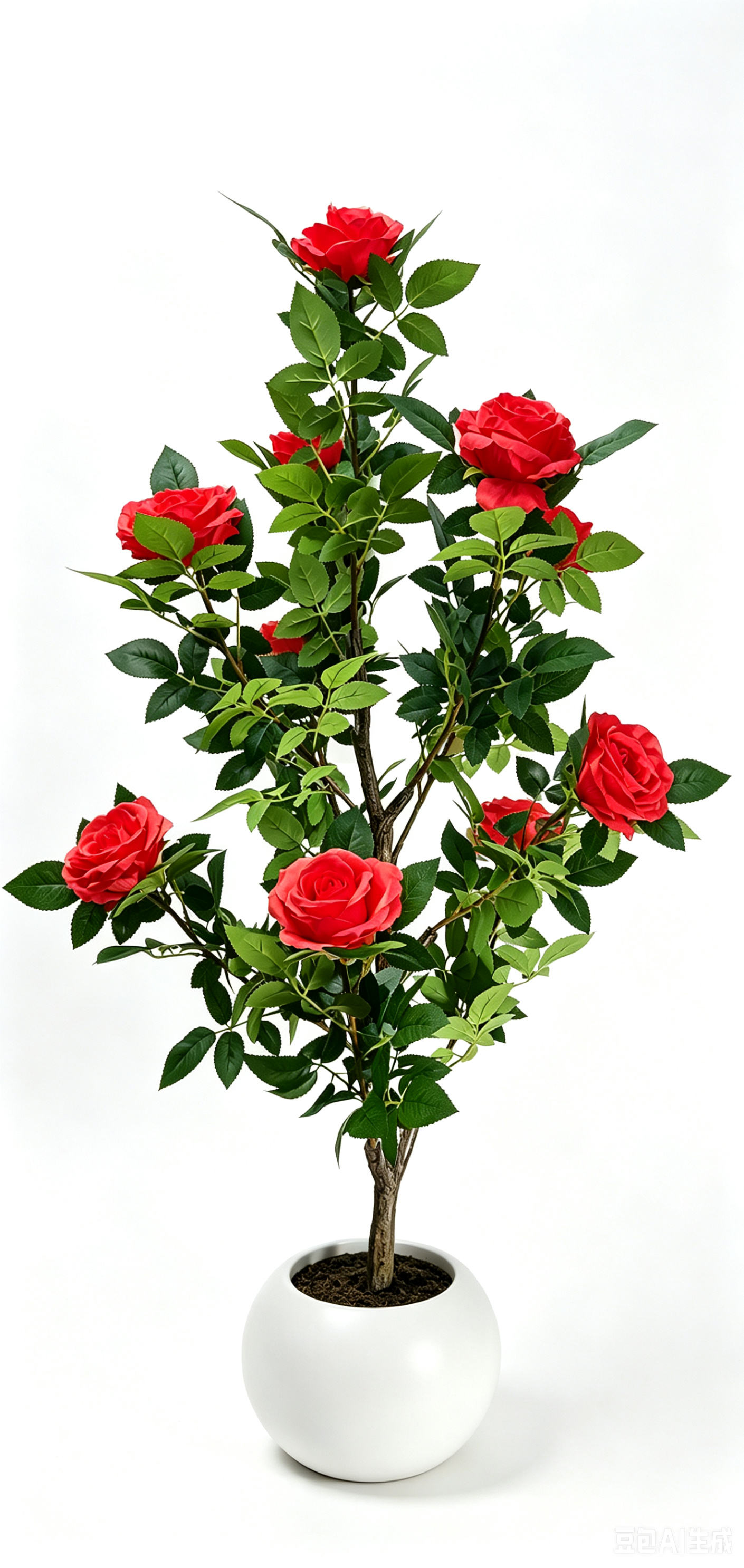 artificial rose bush tree