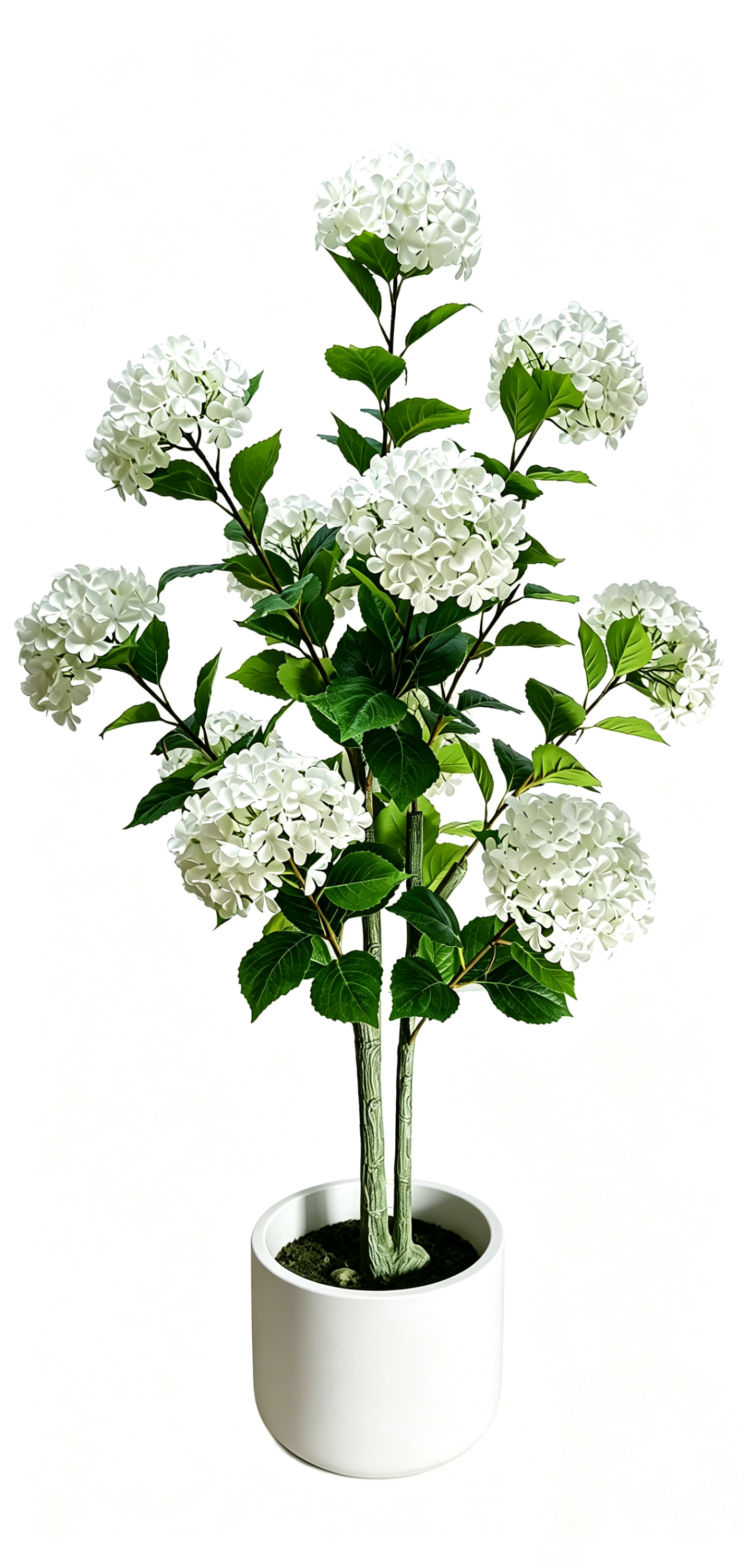 artificial hydrangea tree