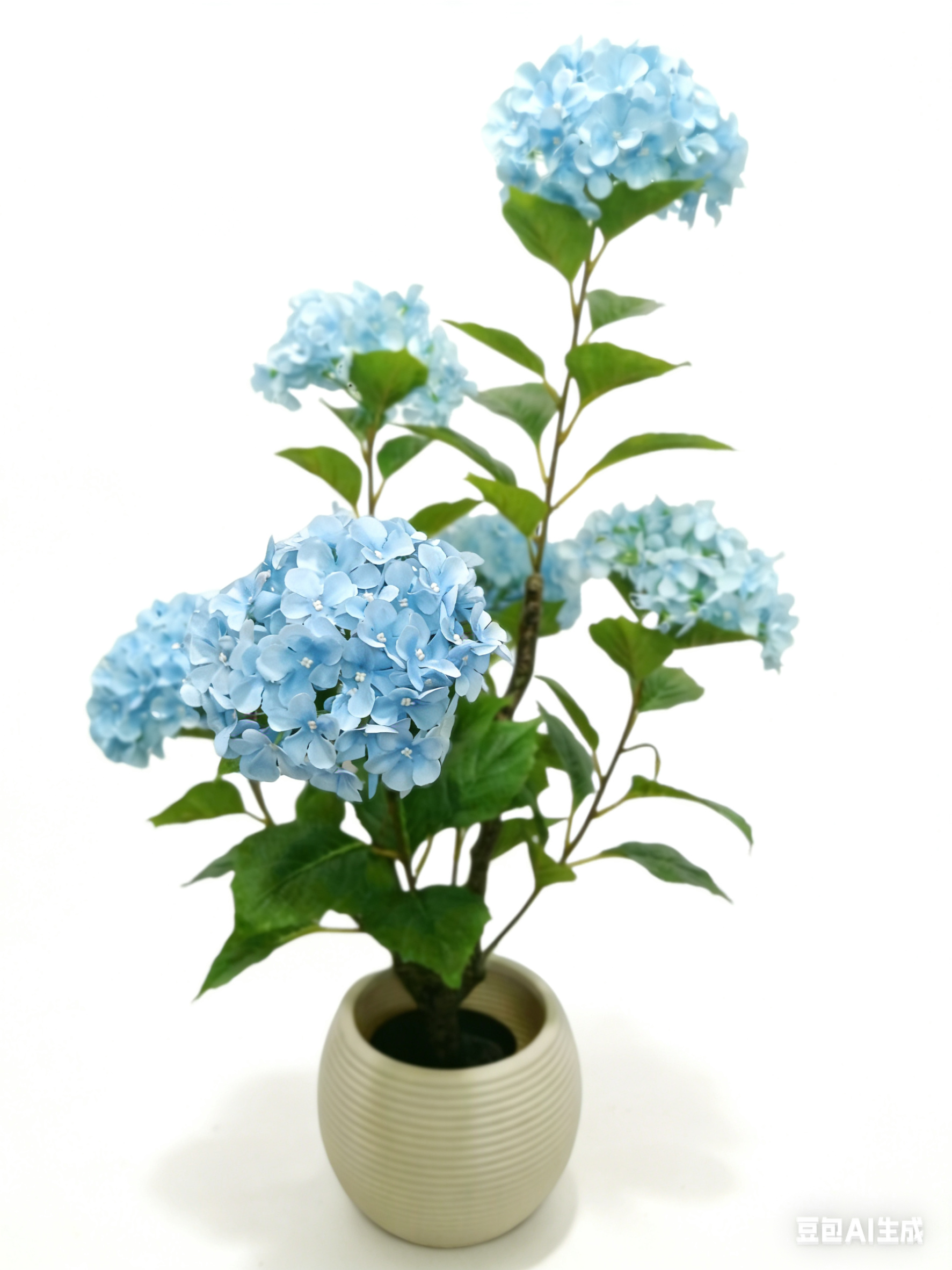 artificial hydrangeas